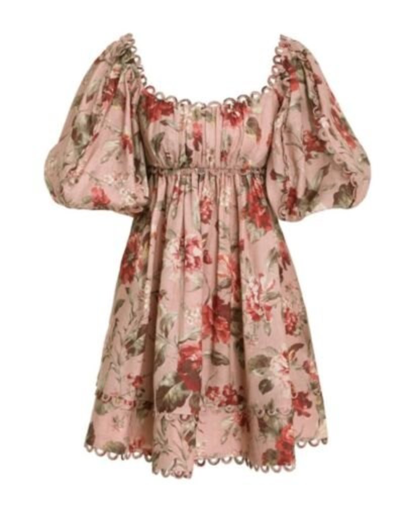Zimmerman CASSIA SCALLOP MINI DRESS- NWT - size 0